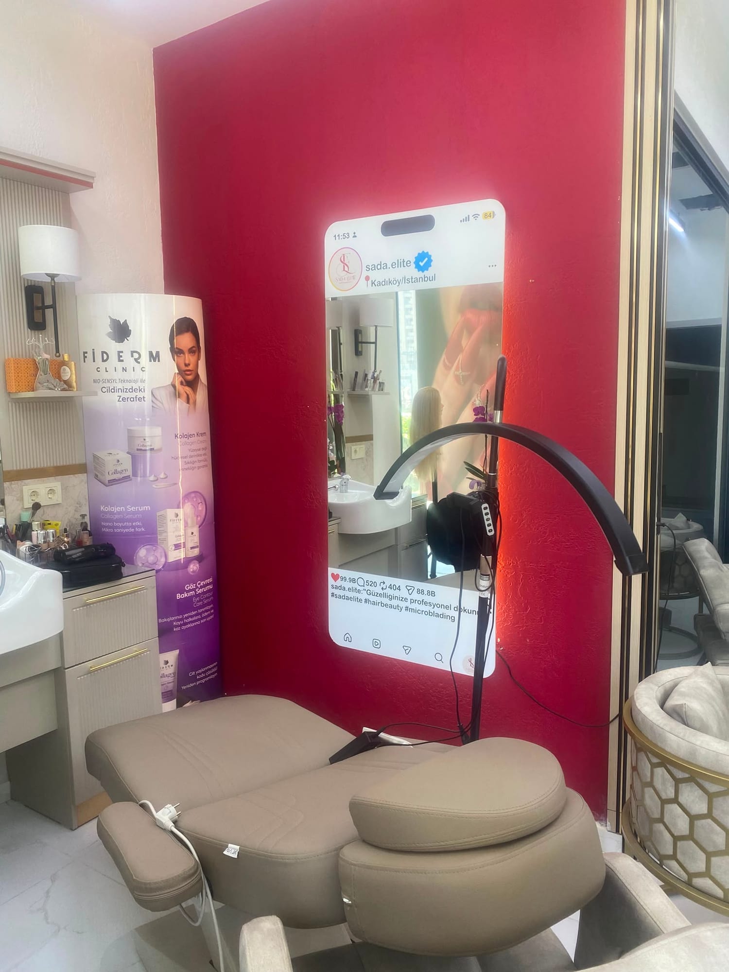 SADA ELITE Kadıköy şubesi — Kalıcı makyaj ve cilt bakımı odası